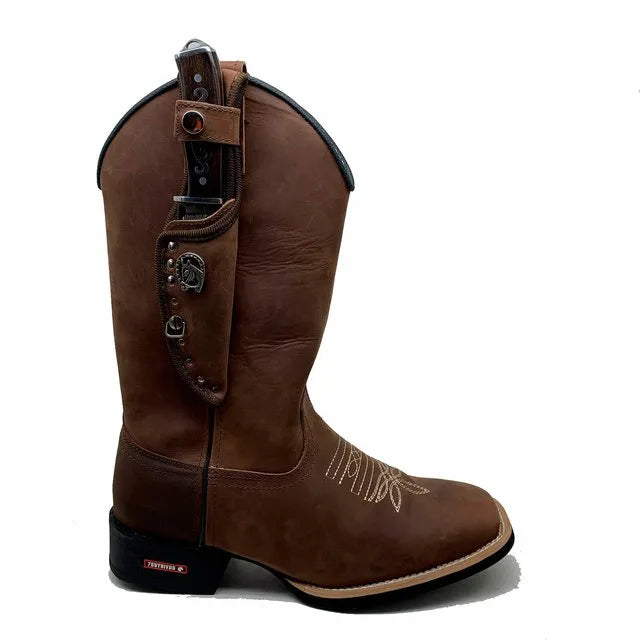 BotaFaca Econômica
- Couro Crazy Horse Nescau | Bordados Bege